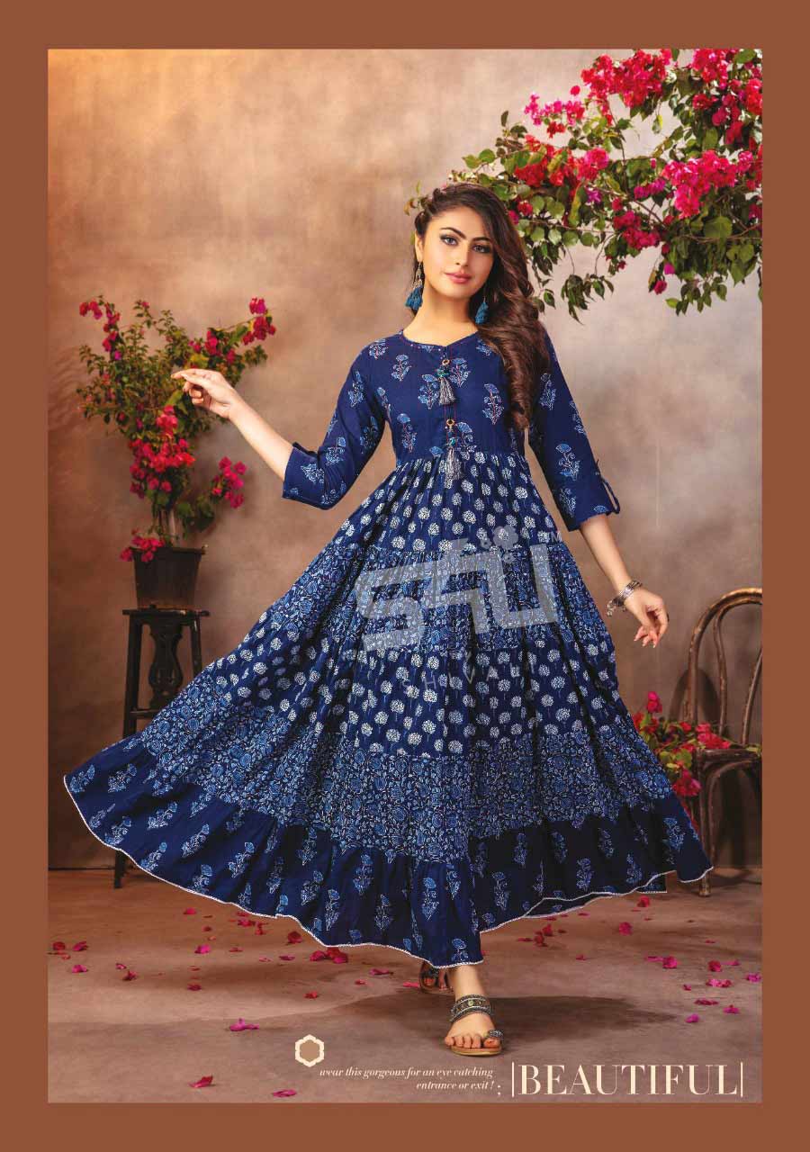 Flairy Tales Vol-3 Cotton Anarkali Kurti Set Flairy Tales Vol-3 Cotton Anarkali Kurti Set